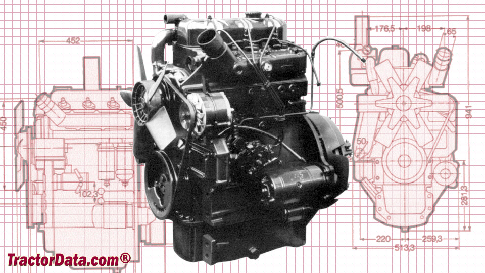 International Harvester 453 engine image