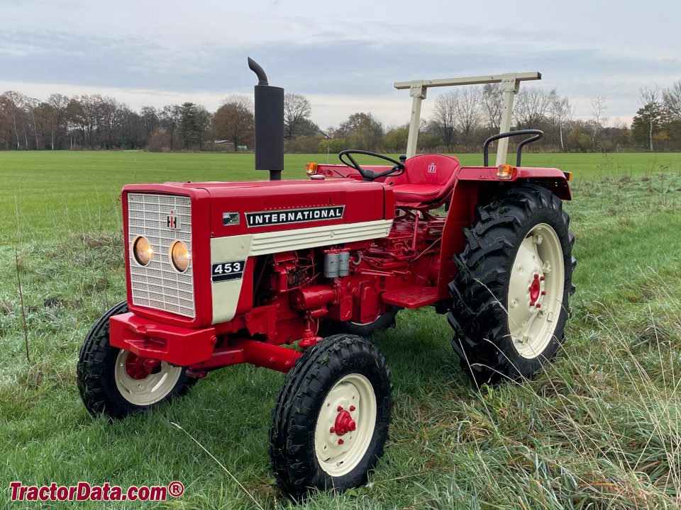 International 453 tractor.