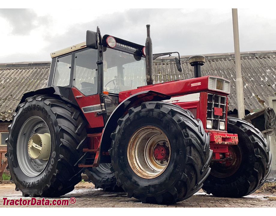 International Harvester 1255 row-crop tractor.