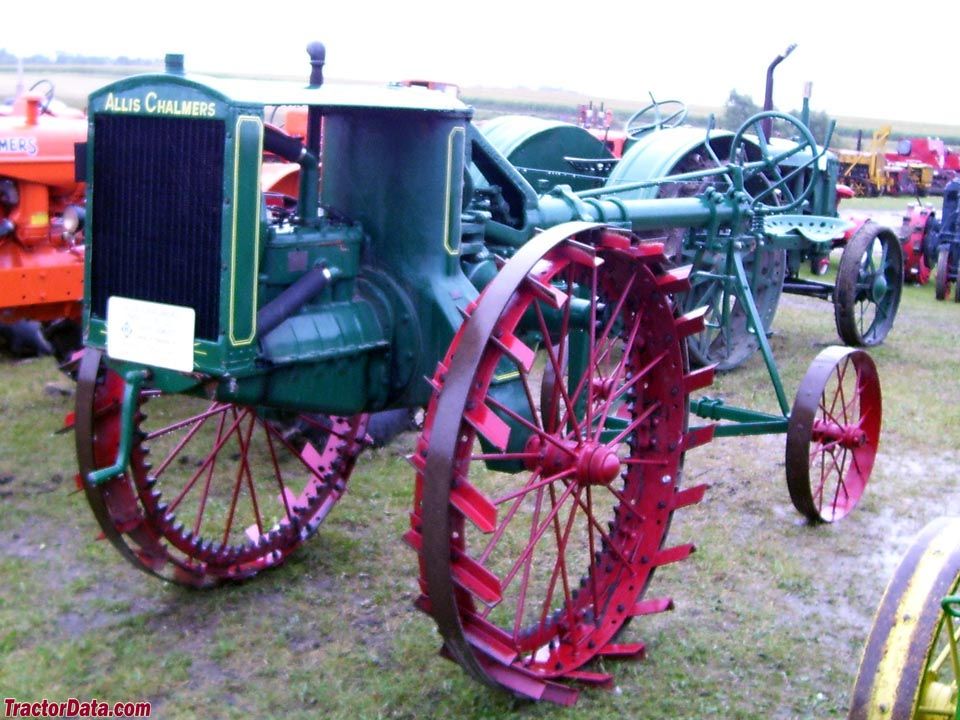 Allis-Chalmers 6-12, front-left view.