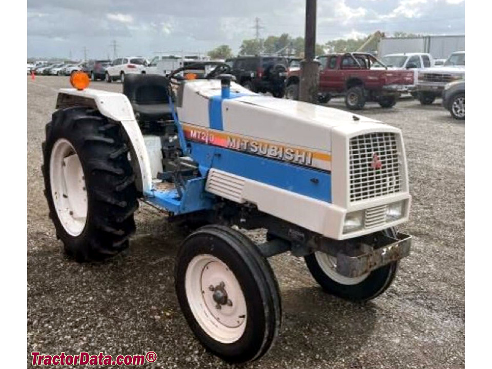 TractorData.com Mitsubishi MT210 tractor photos information