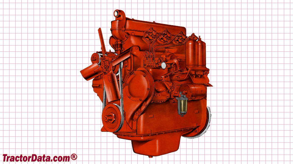 McCormick-Deering Super WD-9 engine image