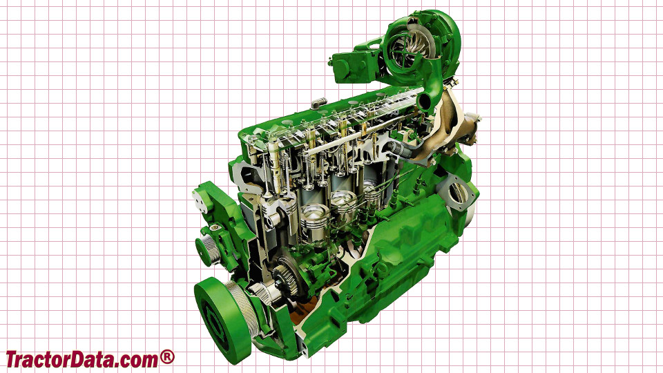 John Deere 7630 engine image