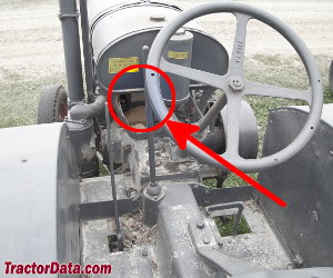 McCormick-Deering 10-20 serial number location