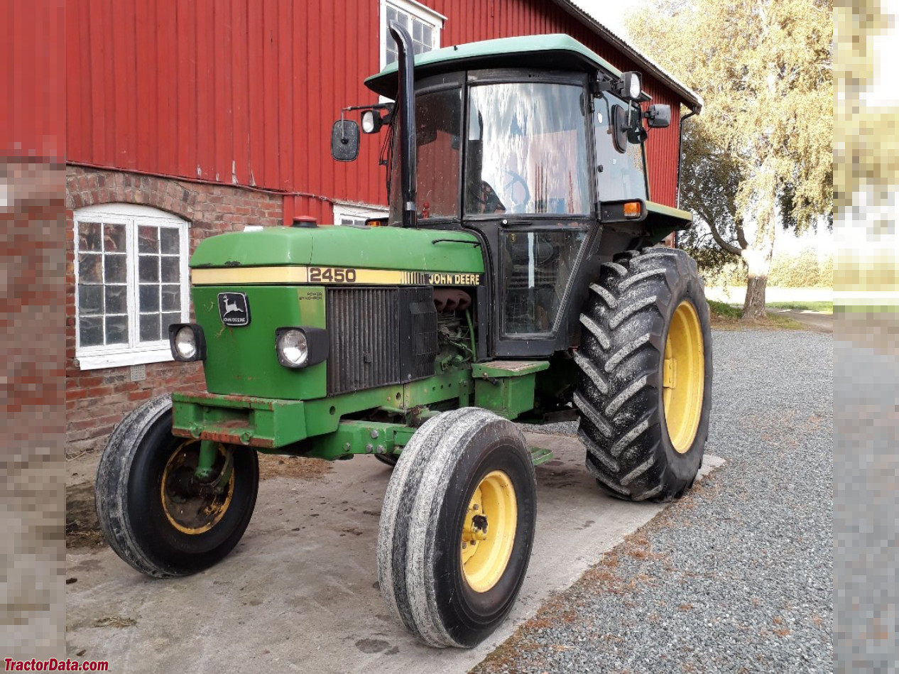 John Deere 2450 tractor information