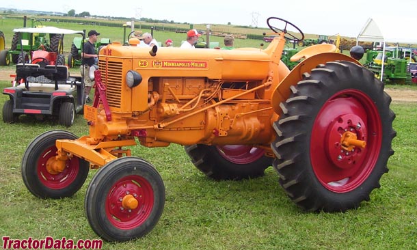 TractorData.com Minneapolis-Moline ZB tractor photos information