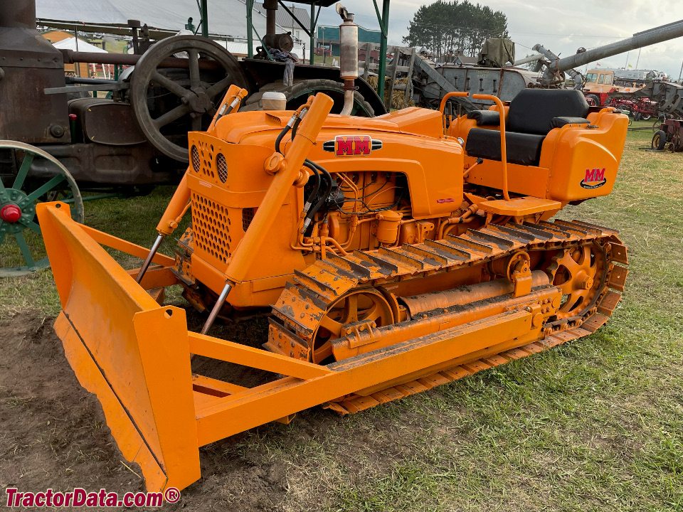 Minneapolis-Moline 2-Star dozer, left side.