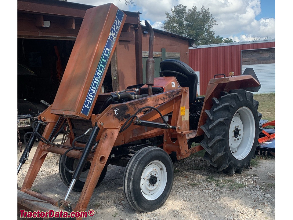 Hinomoto E322 compact utility tractor.