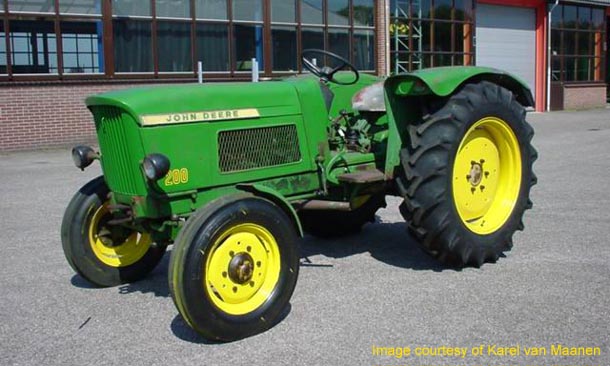 TractorData.com John Deere 200 tractor photos information