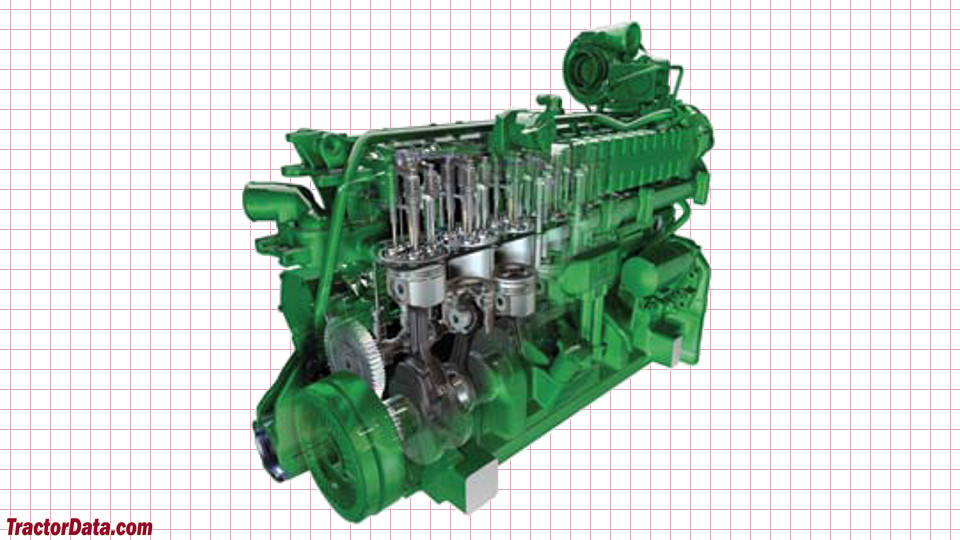 John Deere 9230 engine image