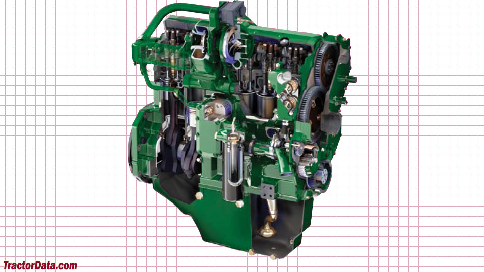 John Deere 9330 engine image