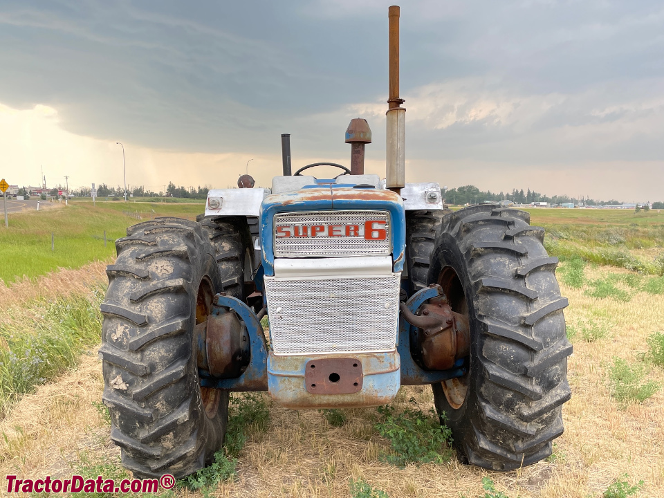 County 954 four-wheel drive tractor.