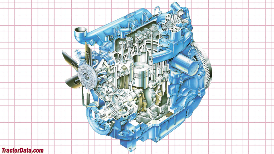 Ford 6810 engine image