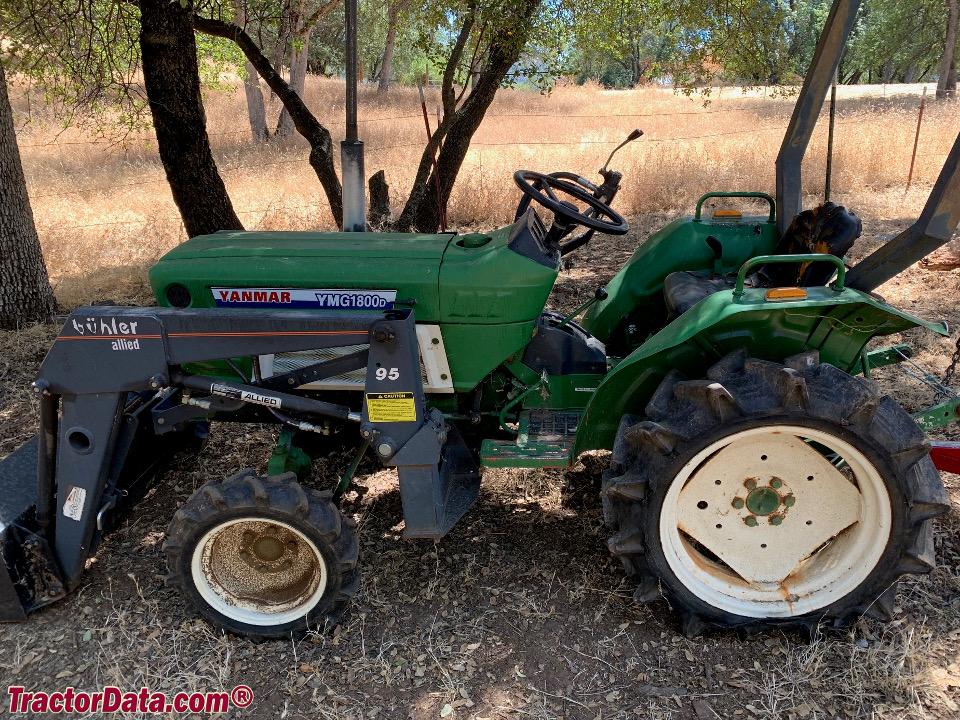 Yanmar YMG1800D compact utility tractor.