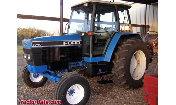 Ford 7740 tractro data #2