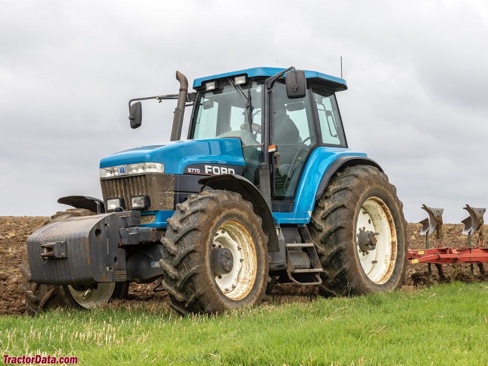 Ford 8770 Tractor Information