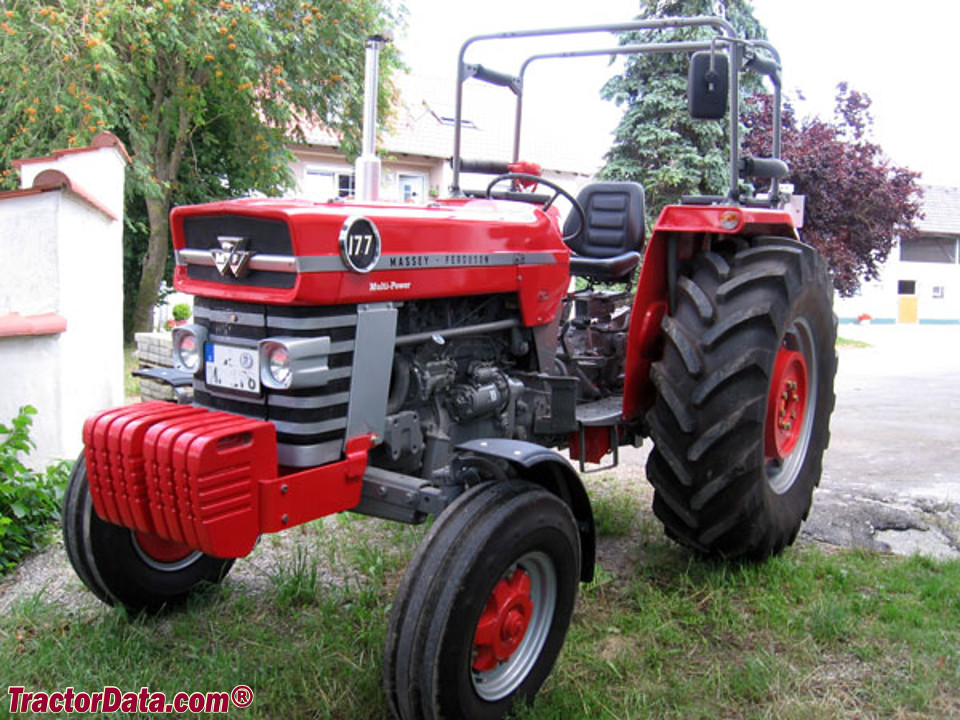 Massey Ferguson 177 tractor.