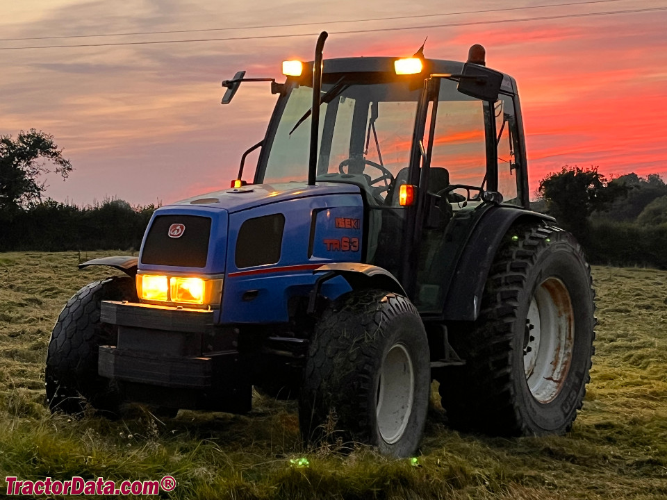 Iseki TR63 utility tractor.