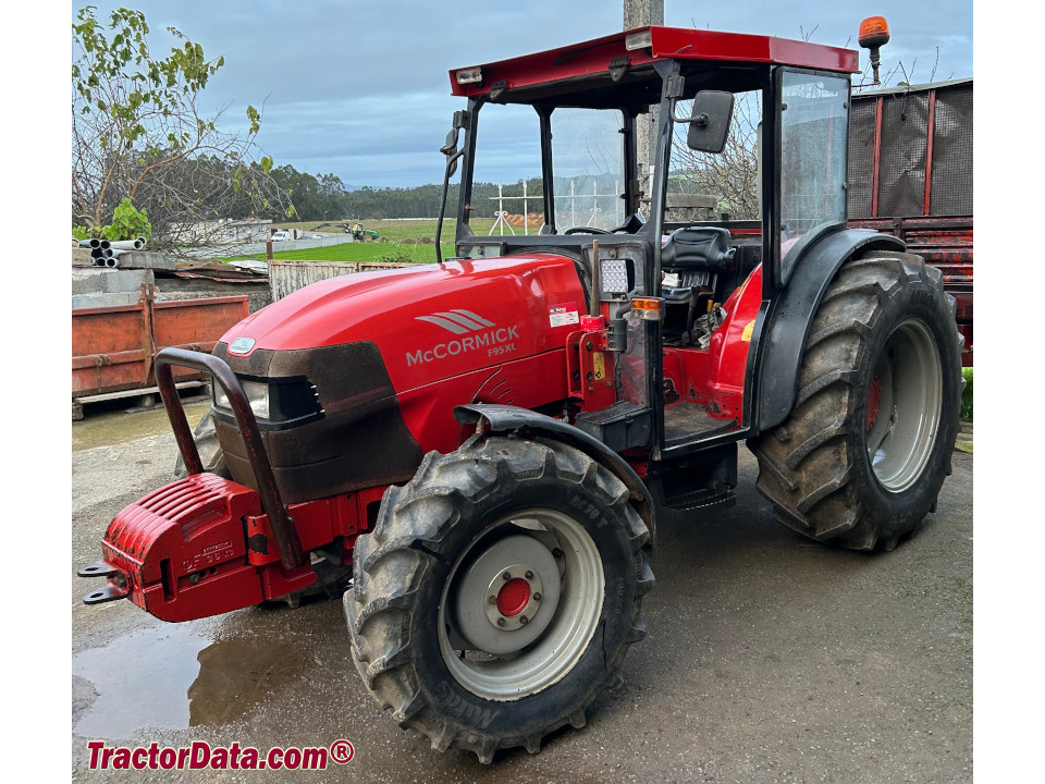 McCormick F95XL orchard tractor.