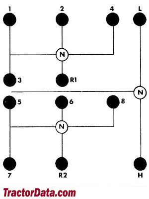 Ford 4610SU transmission controls