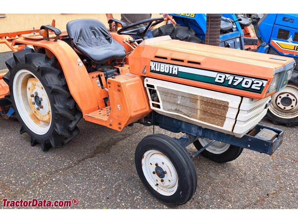 Kubota B1702 compact utility tractor.