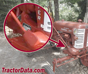 Farmall Super Cub serial number location