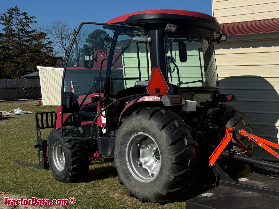 Mahindra 3550 compact utility tractor.