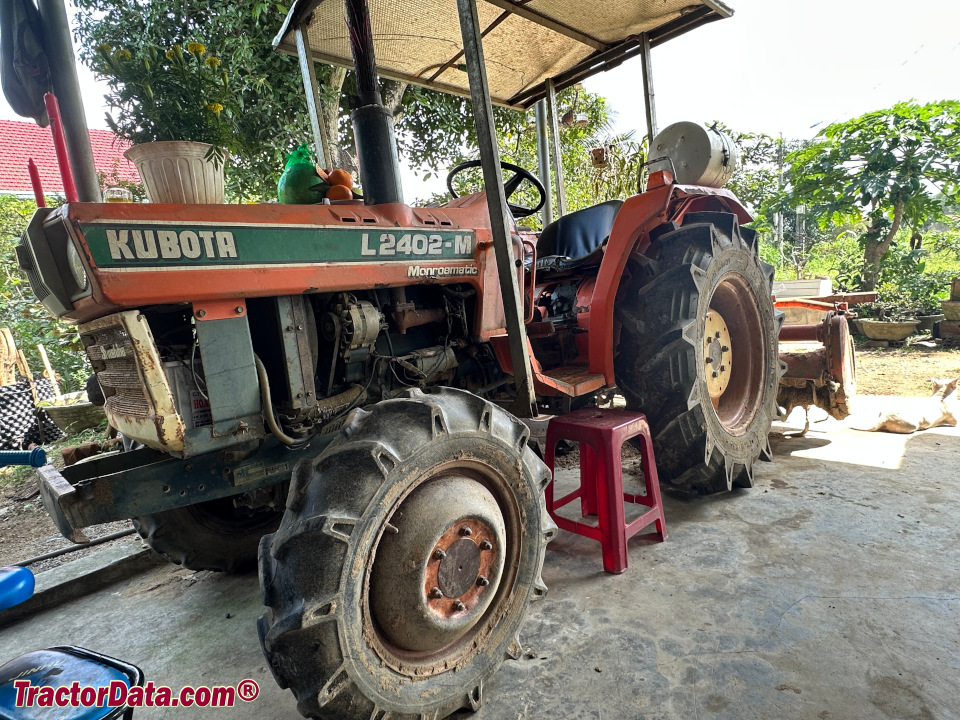 Kubota L2402-M compact utility tractor.