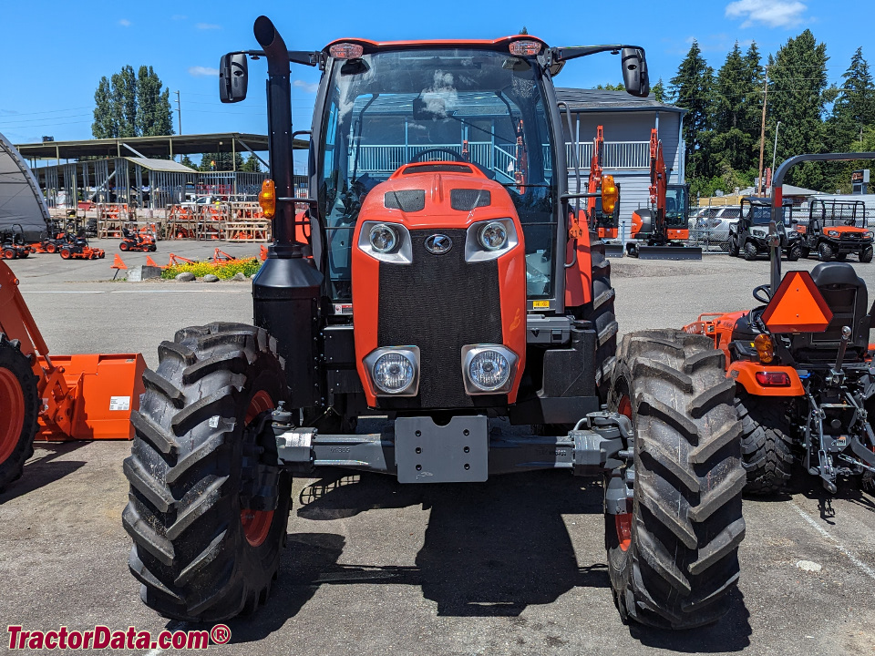 Kubota M6-131 utility tractor.