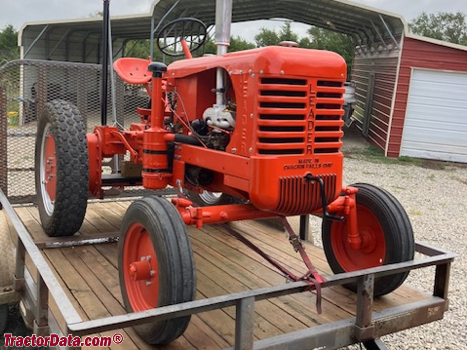 1949 Leader Model D tractor.