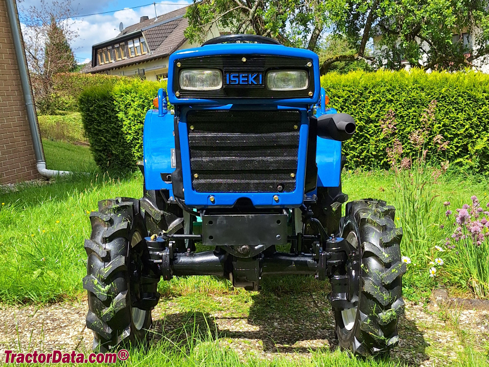 Iseki TX155F compact utility tractor.