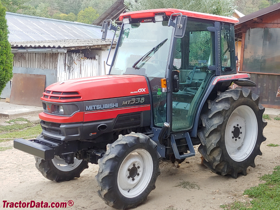 Mitsubishi MT338 compact utility tractor.