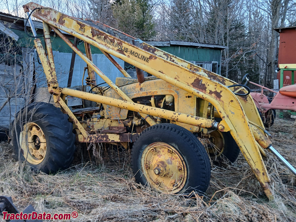 Minneapolis-Moline 445 utility tractor.