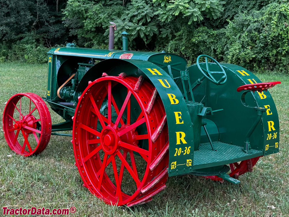 1929 Huber model 20-36 tractor.