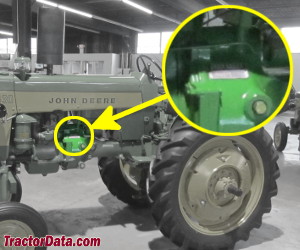 John Deere 430 Hi-Crop serial number location