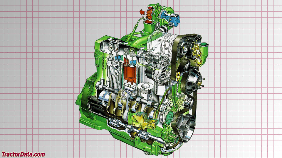 John Deere 5515 F engine image