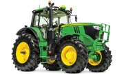 John Deere 6195M tractor photo