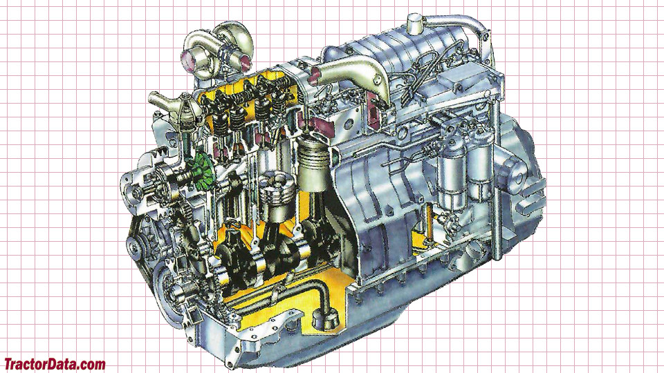 CaseIH CS 120 engine image