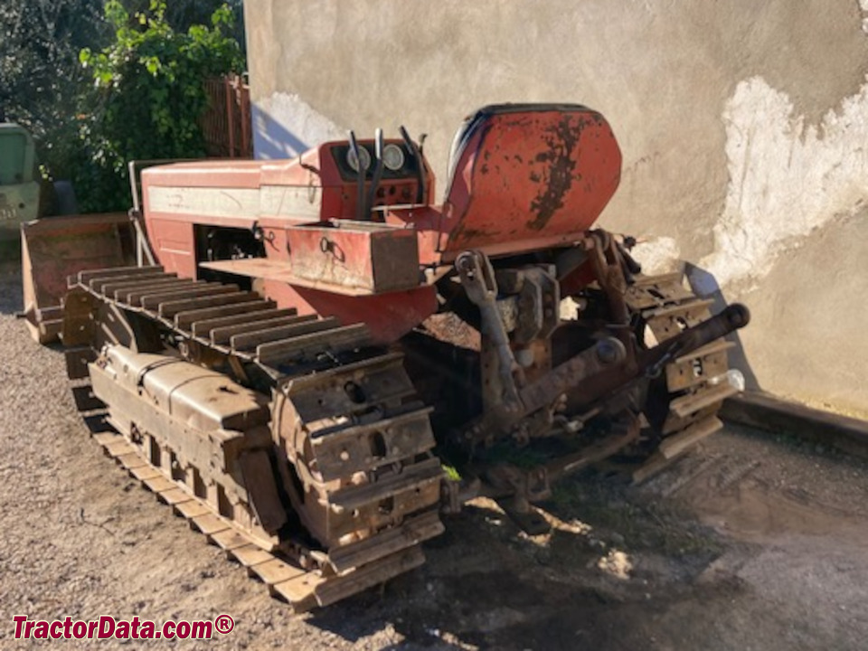 Massey Ferguson 174C crawler tractor.