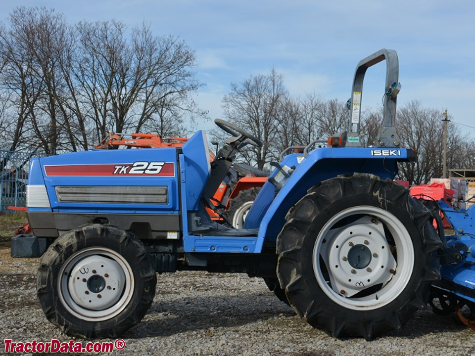 Iseki TK25 compact utility tractor.