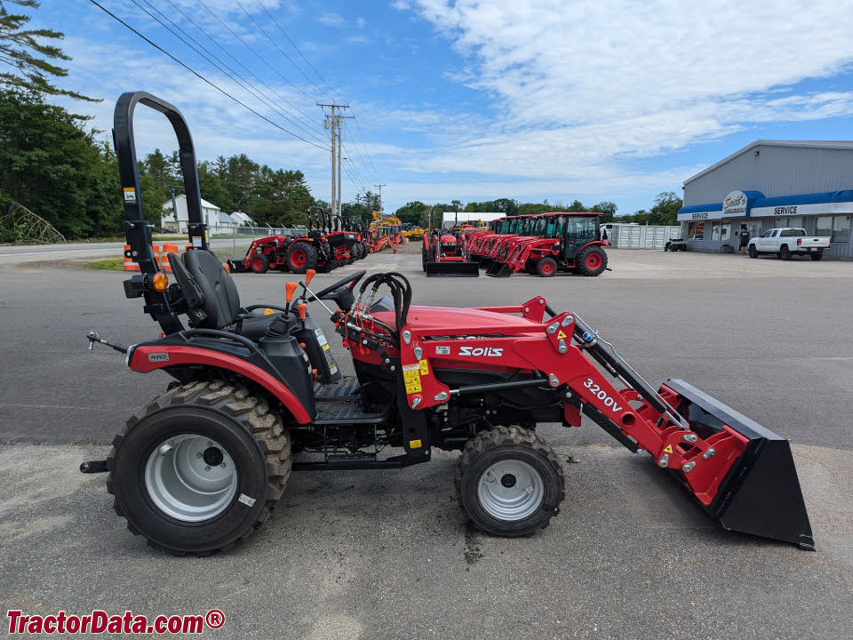 Solis S24XL compact utility tractor.