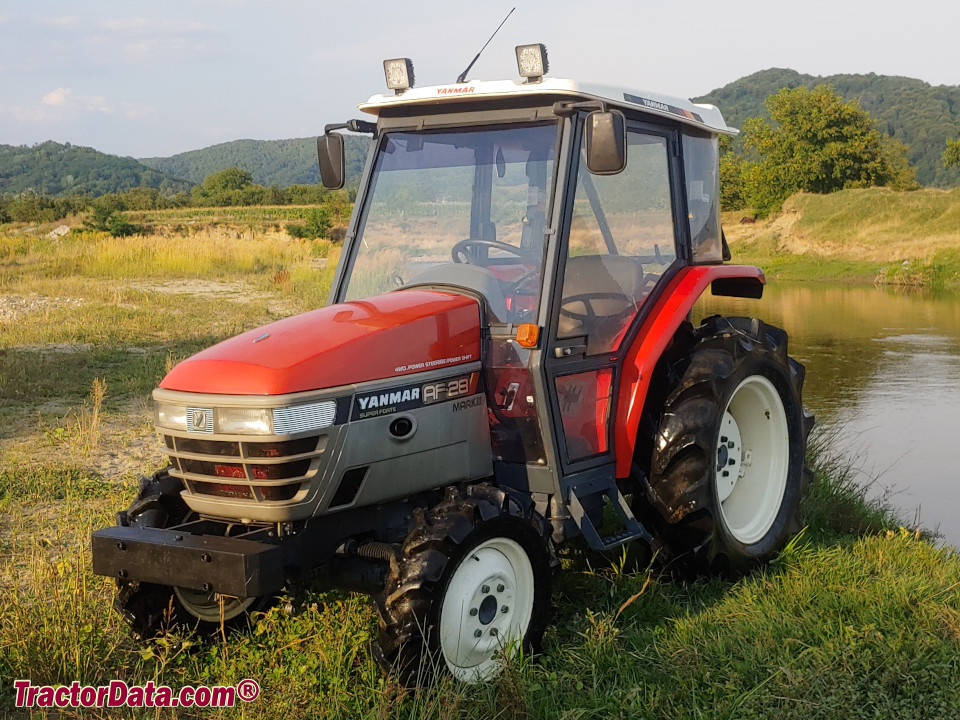 Yanmar AF-28 compact utility tractor.