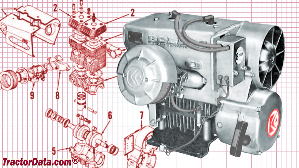 Bolens 83/433 engine image