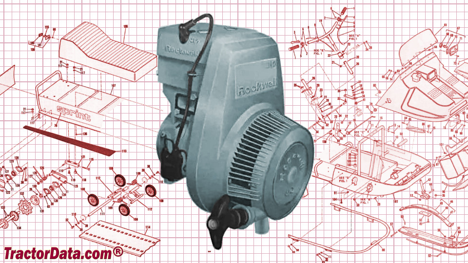 Bolens Sprint SR-295 engine image