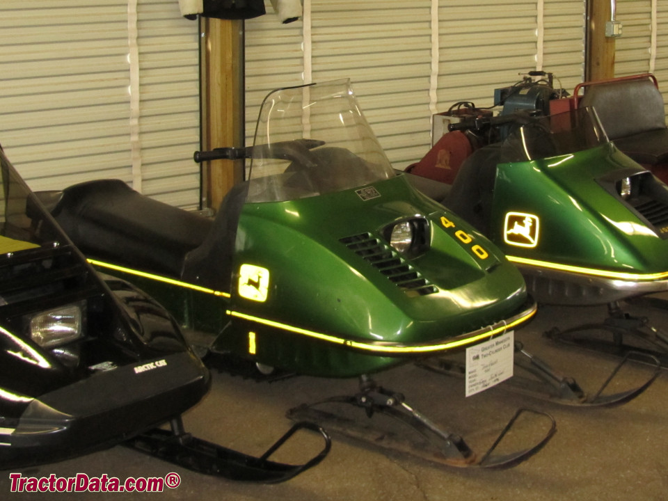 1976 John Deere 400 snowmobile.