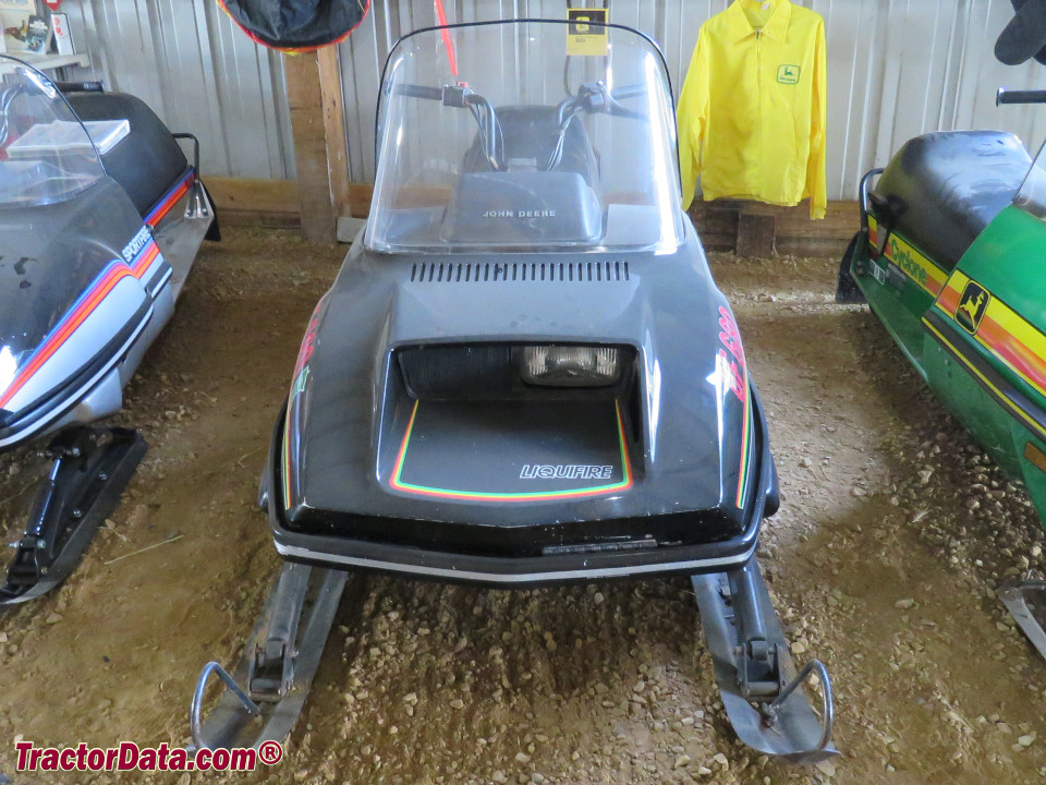 1982 John Deere Liquifire snowmobile.