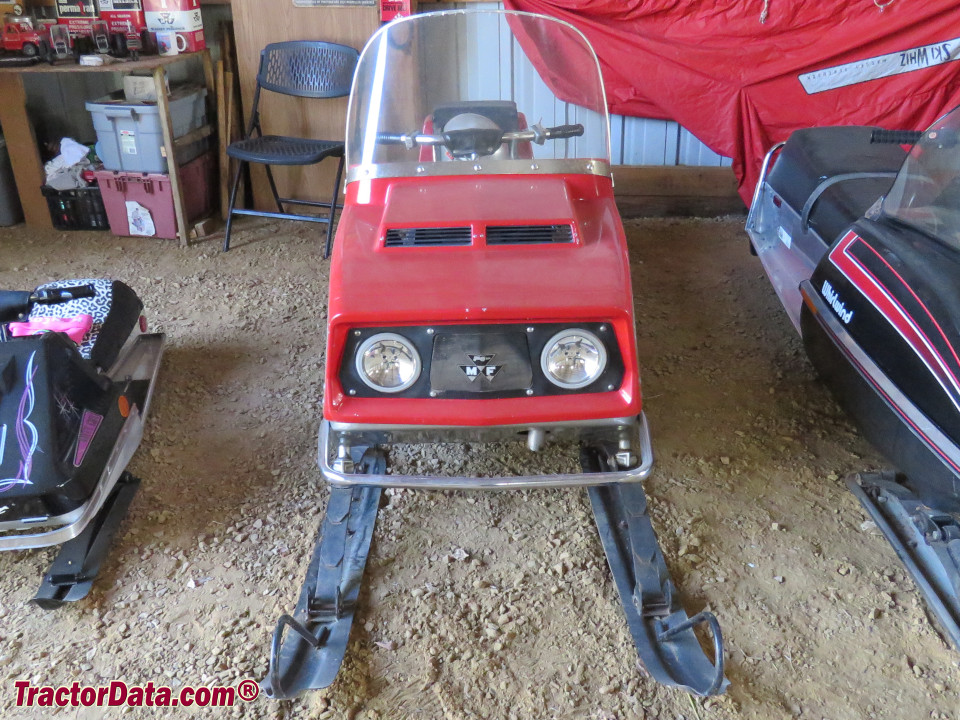 Massey Ferguson Ski-Whiz snowmobile.