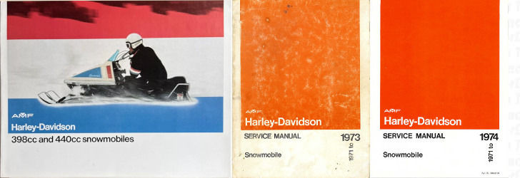 Harley-Davidson 440 references literature